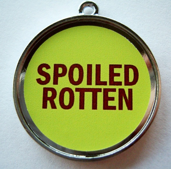 Spoiled Rotten Pet Id Tag